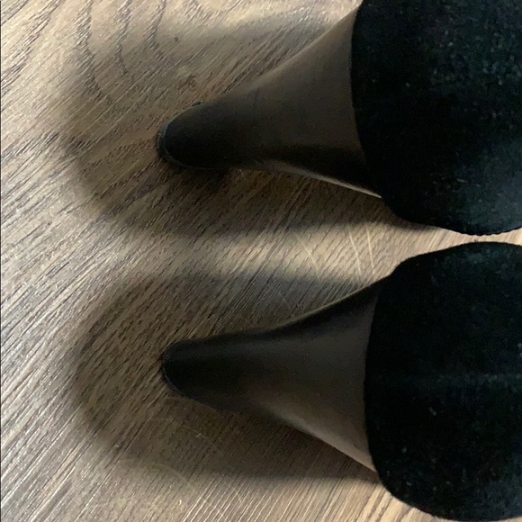 Joan & David Suede and patent block heels Blk sz 8 - Picture 8 of 8